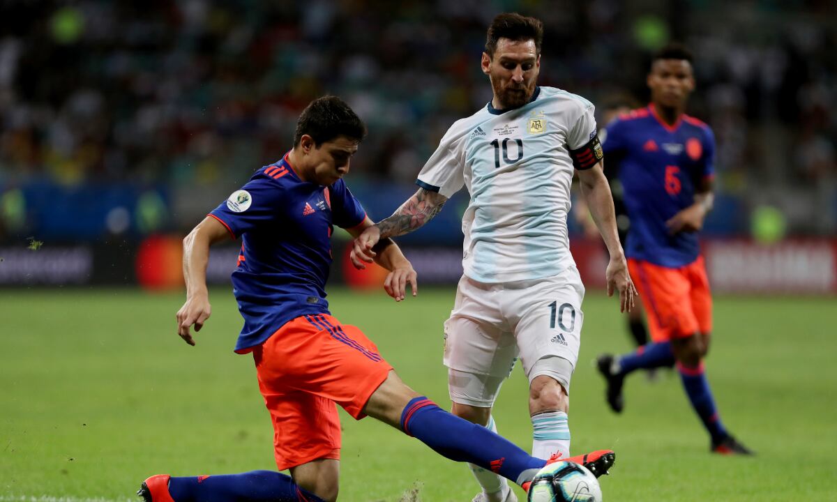 Colombia vs. Argentina. Foto: Bruna Prado/Getty Images