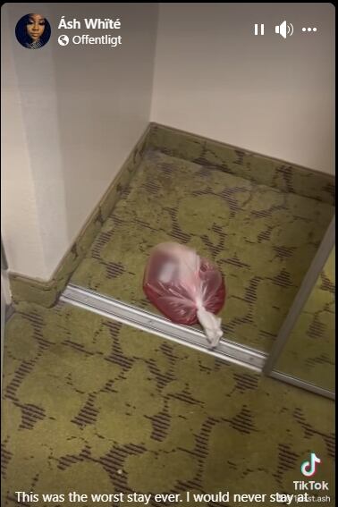 Fotograma: 0. 30 /This was the worst stay ever.Facebook: @ash.a.mitchell.5