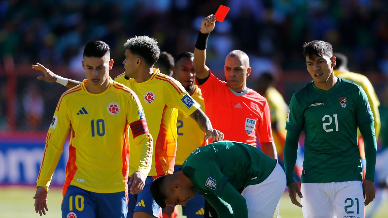 Bolivia vs. Colombia en las eliminatorias al Mundial 2026