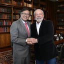 Presidente Gustavo Petro con el mandatario de Brasil Luiz Ignácio Lula da Silva