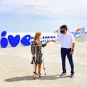 Elsa Noguera, gobernadora del Atlántico, y Jaime Pumarejo, alcalde de Barranquilla, durante el lanzamiento de la estrategia 'Ven vive Barranquilla, vive Atlántico'.