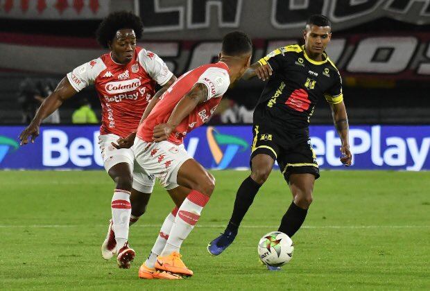 "Los Petroleros" ganaron con la mínima en el Estadio Nemesio Camacho El Campín. Foto: Dimayor.