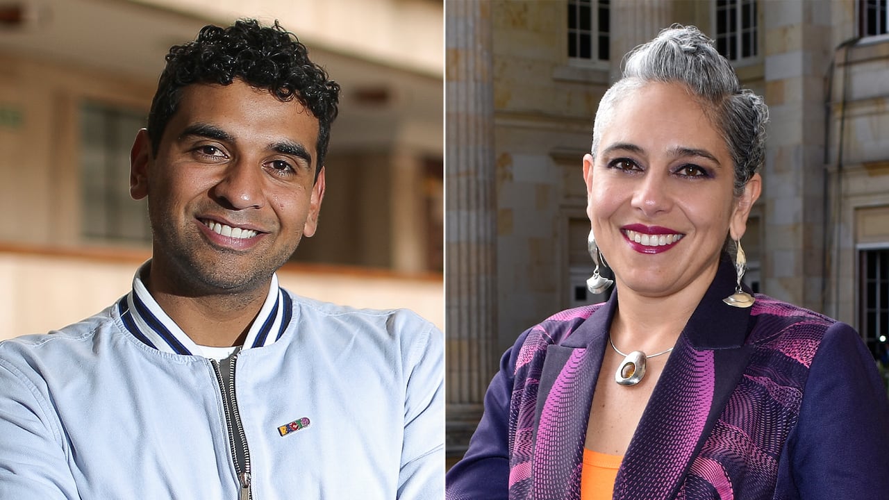 María José Pizarro y David Racero