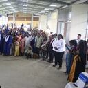 La ceremonia contó con la presencia de la Ministra de Educación, el rector de la Universidad Tecnológica del Chocó, el secretario general, la vicerrectora académica, la decana, y diferentes actores y sectores sociales.