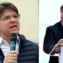 Miguel Uribe Turbay y Gustavo Petro