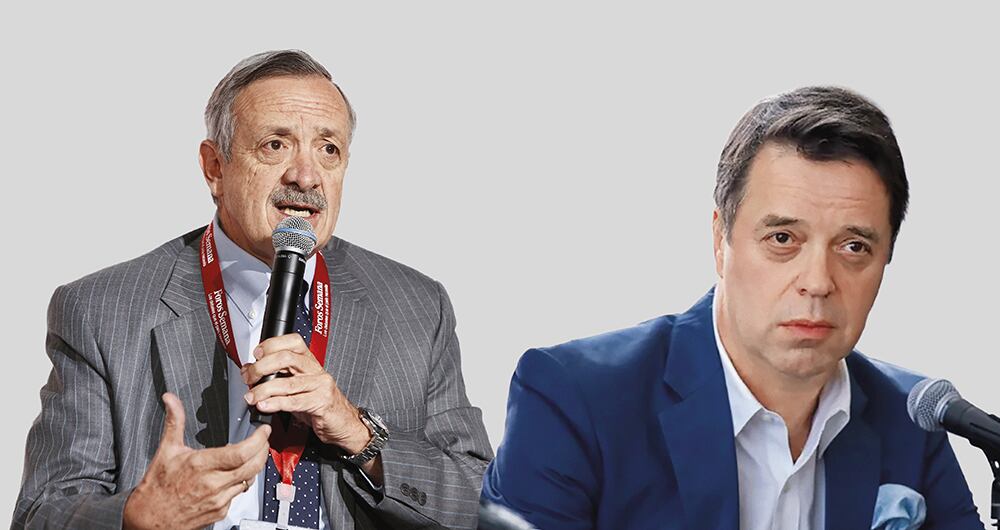 Enrique Camacho y Gustavo Serpa, directivos de Millonarios, han sido duramente cuestionados. Una tutela mantiene en firme las protestas con “trapos” en el estadio.