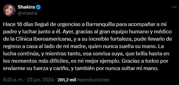 Red social de Shakira