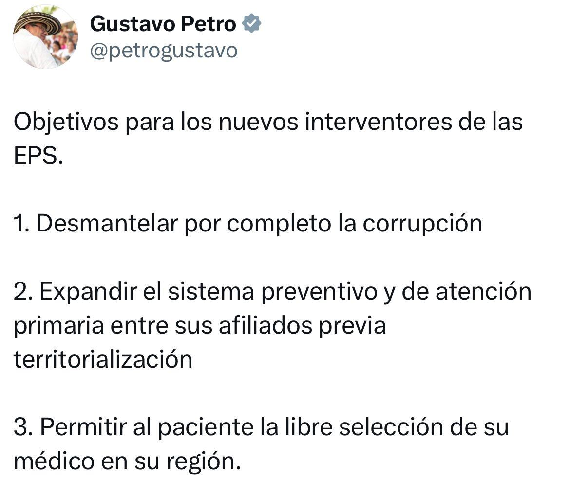 Trino de Gustavo Petro durante su viaje a Brasil.