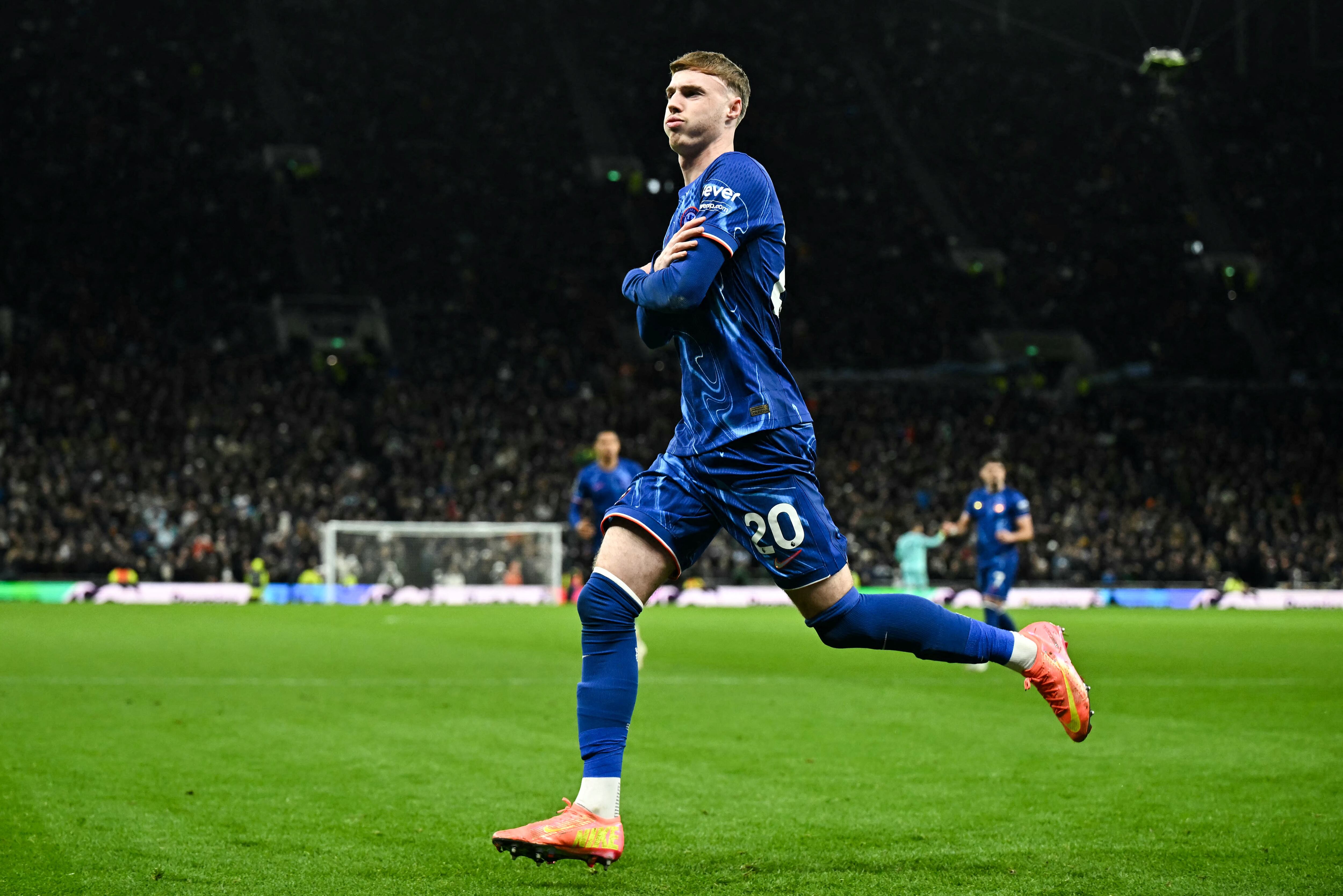 Cole Palmer fue el encargado de marcar el segundo gol del encuentro para el Chelsea.