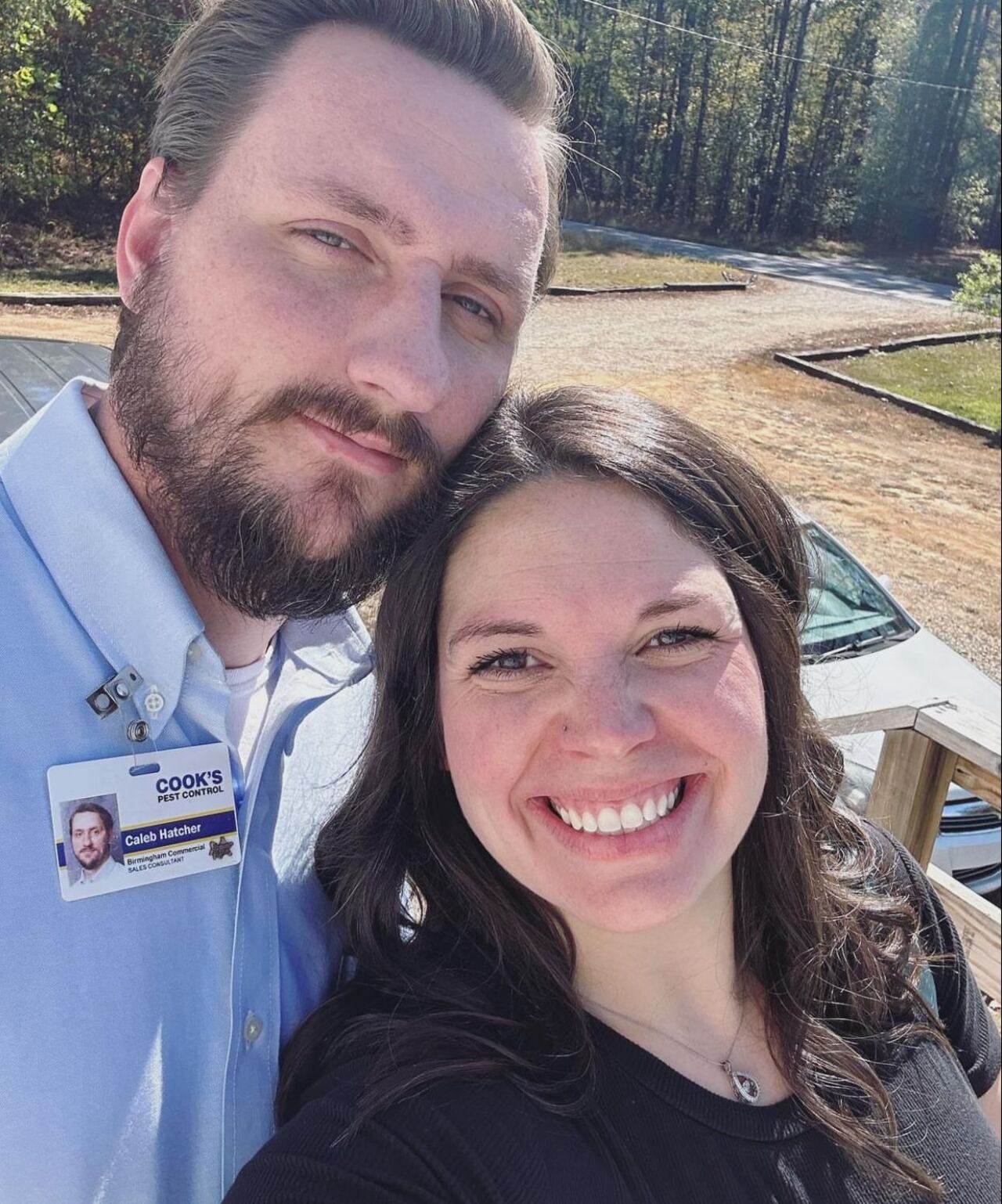 La pareja publicó la historia en su Instagram