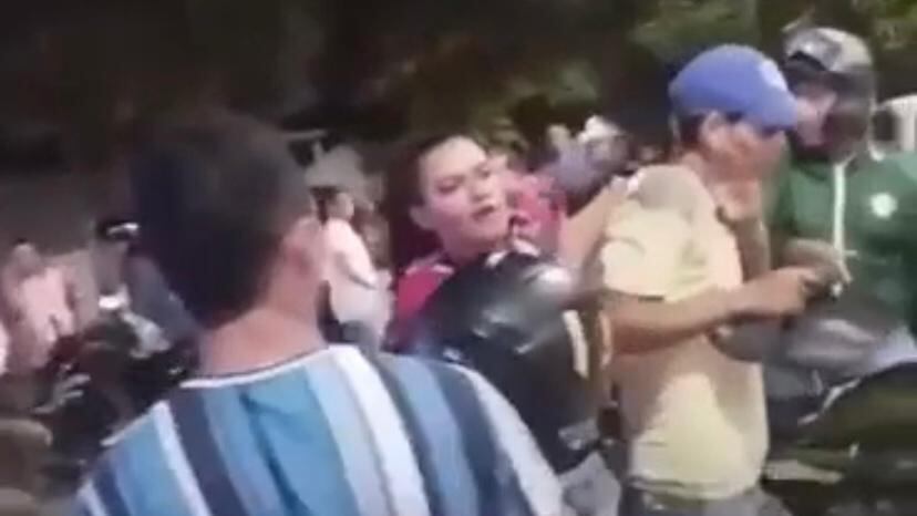 Ladrón habría intentado robar a patrullera