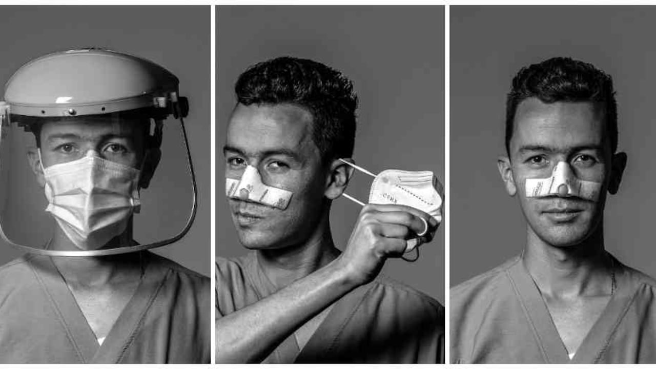 Michel Pérez tiene 32 años y es médico intensivista de la Clínica Shaio, en Bogotá.