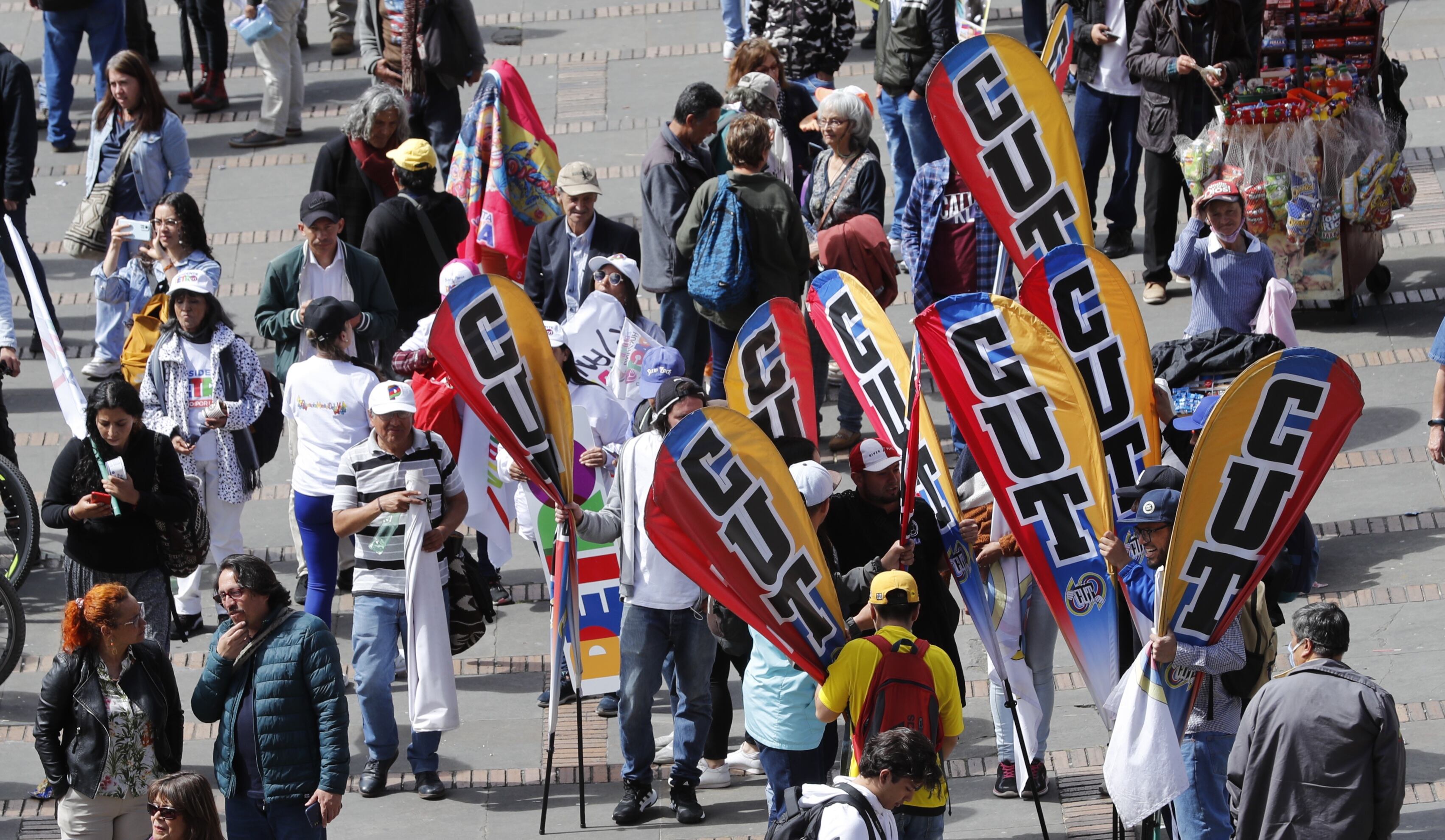 Marchas apoyo al Presidente Gustavo Petro y a las reformas