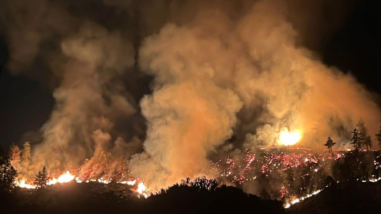 Organismos de socorro y brigadas forestales trabajan para contener el incendio que permanece activo en la vereda Pantanos, en Charta, mientras las autoridades gestionan apoyo aéreo para evitar su propagación.