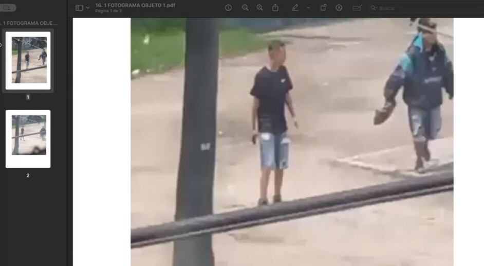 Esta es una nueva prueba en la investigación por la muerte de Juan Felipe Rincón.