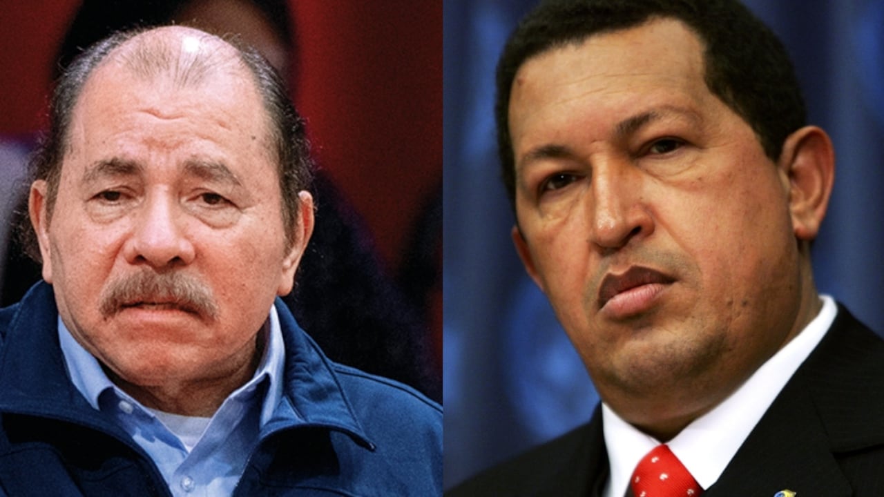 Daniel Ortega y Hugo Chávez