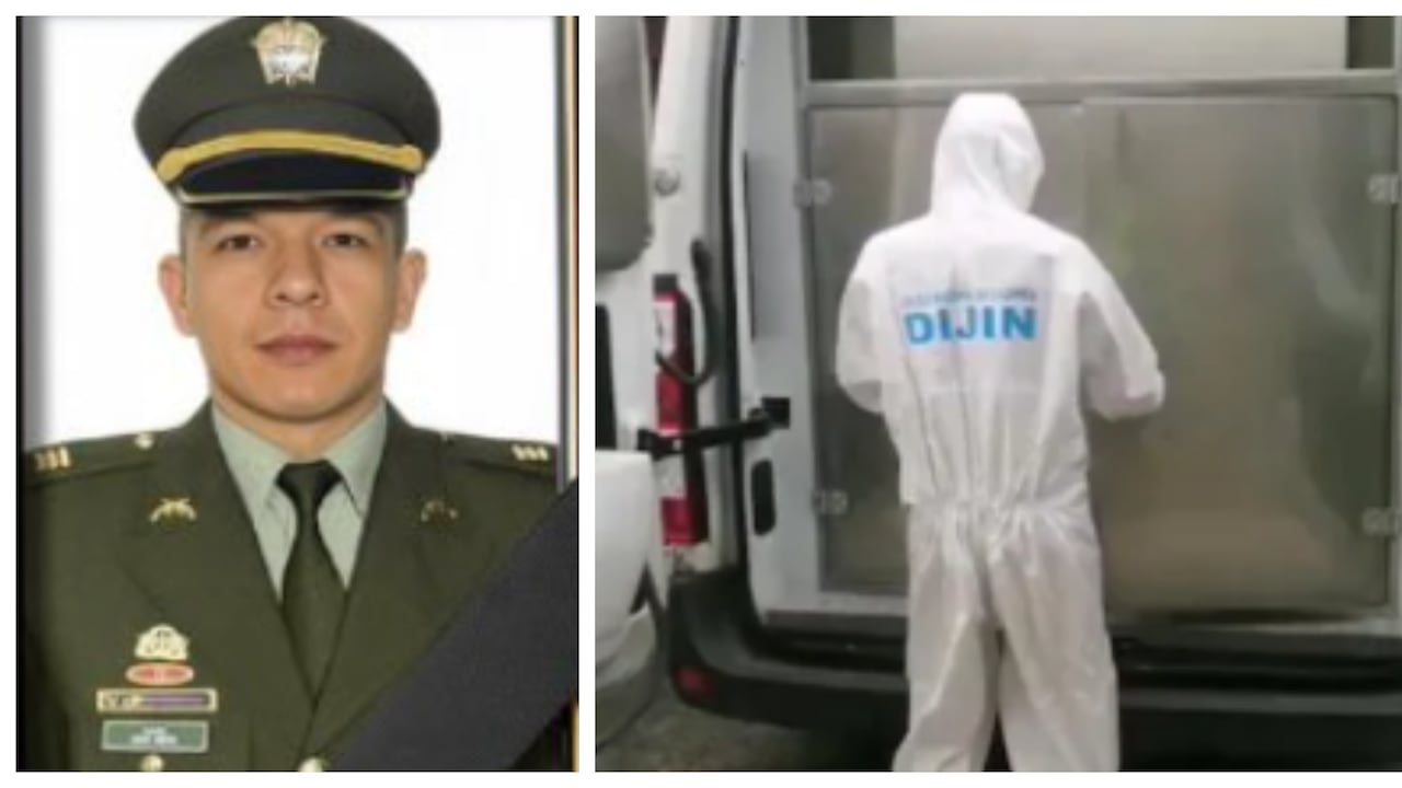 Capitán Juan Carlos Amaya, de 36 años, asesinado en Sonsón, Antioquia.