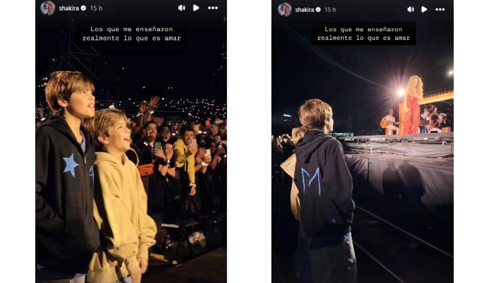 Shakira dedica Antología a sus hijos