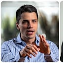 Tomás Uribe e Iván Cepeda.