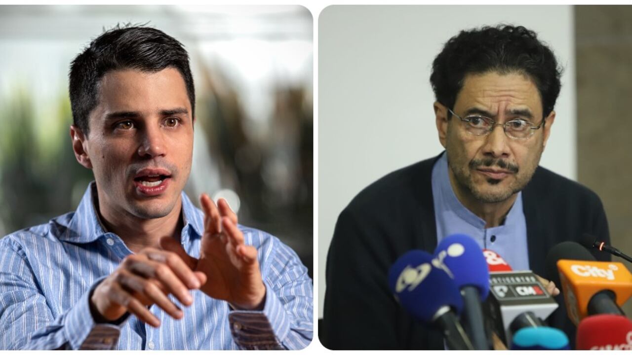 Tomás Uribe e Iván Cepeda.