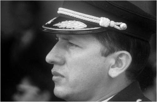 Coronel de la Policía Luis Mendieta, privado de la libertad el 1 de noviembre de 1998.