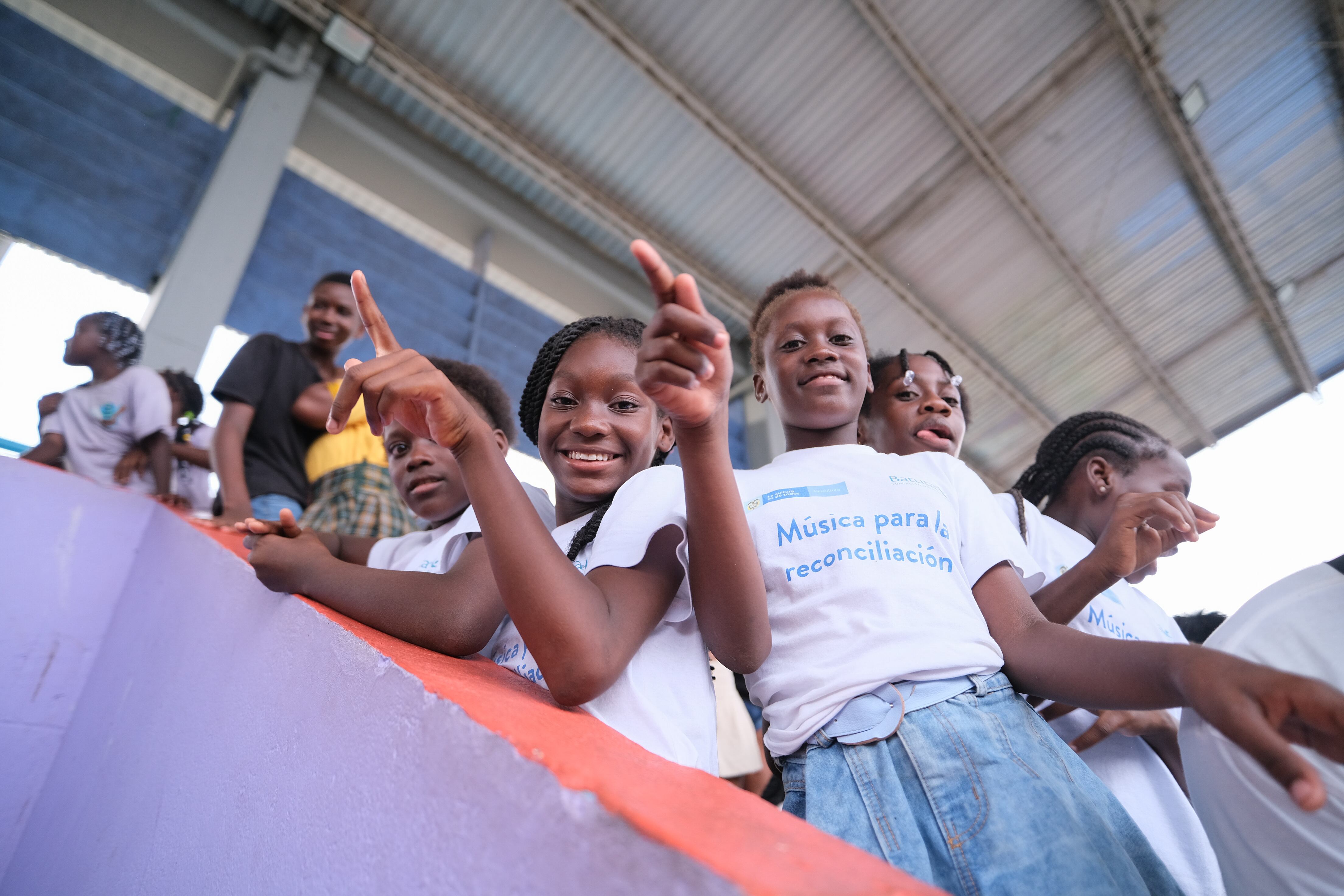 'Sonidos para la Construcción de Paz' transforma vidas y comunidades a través del poder de la música y las artes.