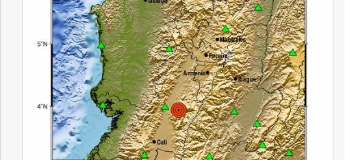 Este miércoles se registró un nuevo temblor en Cali