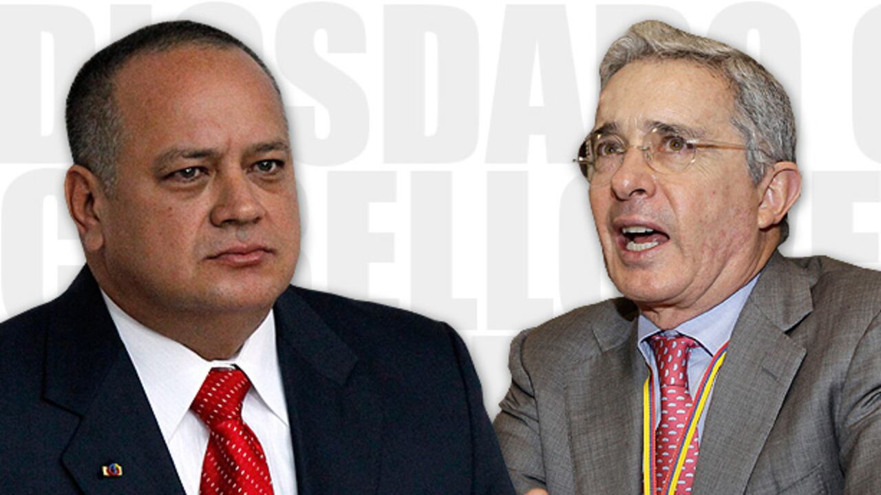 Diosdado Cabello le dijo 'lacra' a Álvaro Uribe.
