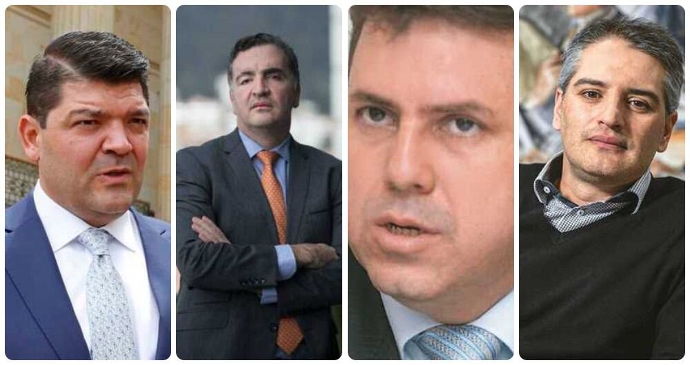 Juan Diego Gómez; Mauricio Tobón; Eugenio Prieto y Andrés Julián Rendón.