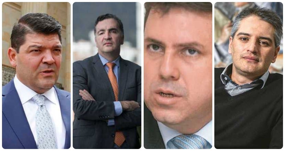 Juan Diego Gómez; Mauricio Tobón; Eugenio Prieto y Andrés Julián Rendón.