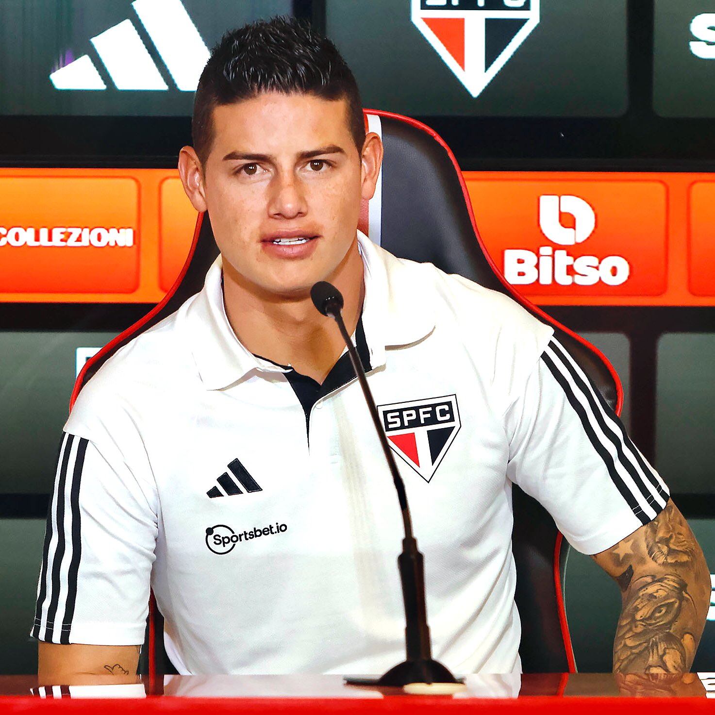 James Rodríguez vuelve a Sudamérica tras jugar en Europa y Asia.