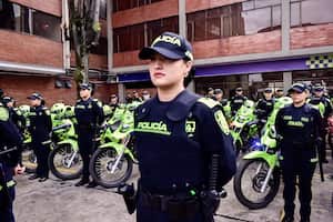 Este es el nuevo grupo contra atracos de la Policía de Bogotá.