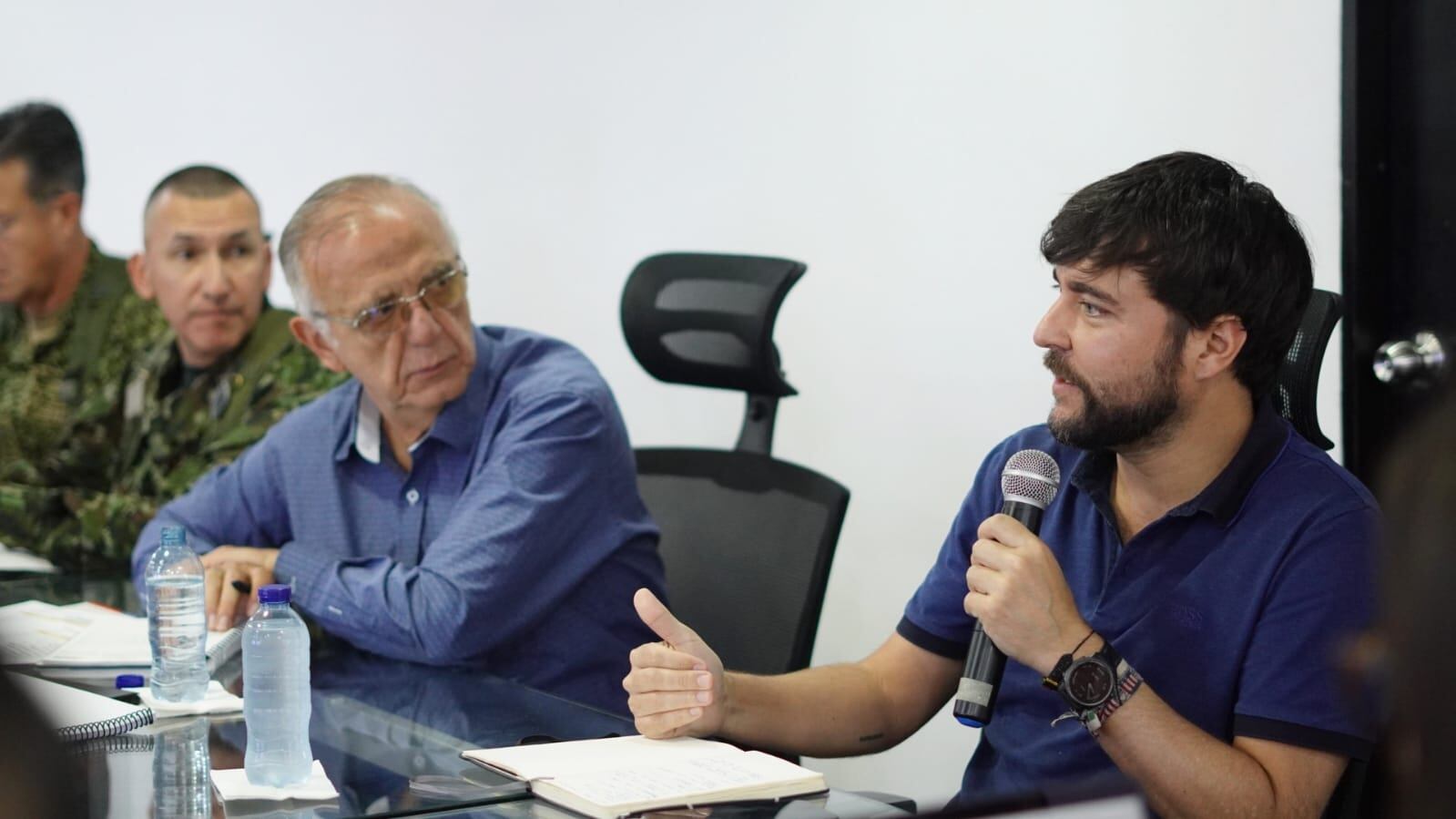 Ministro de Defensa y alcalde de Barranquilla en Consejo de Seguridad