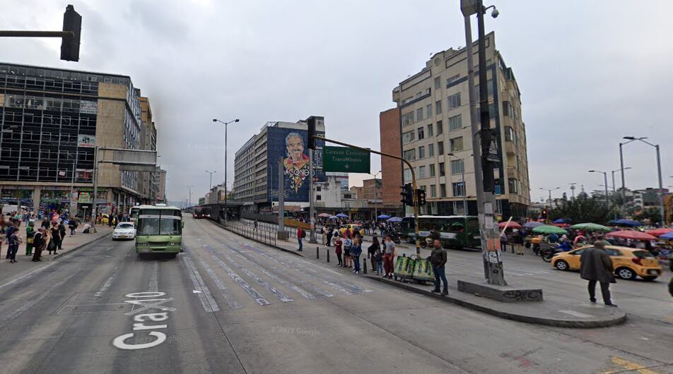 El lugar donde ocurrió el suceso.