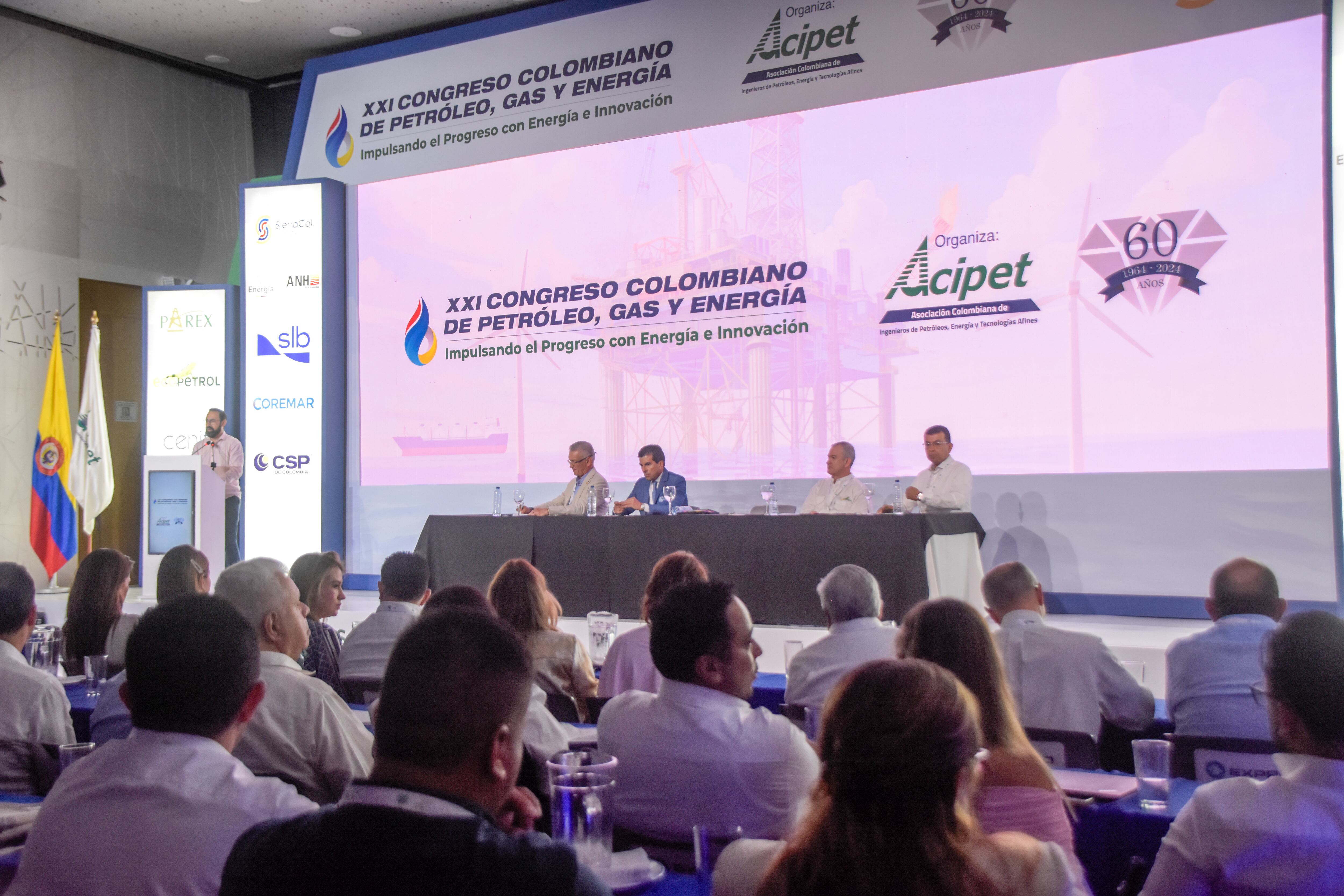 El XXI Congreso Colombiano del Petróleo, Gas y Energía de Acipet se realiza en Barranquilla.