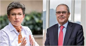 Claudia López y Gabriel Jaramillo