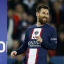 Joan Laporta y Lionel Messi.