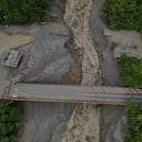 Avalancha Quetame, Cundinamarca panorámicas de la vía