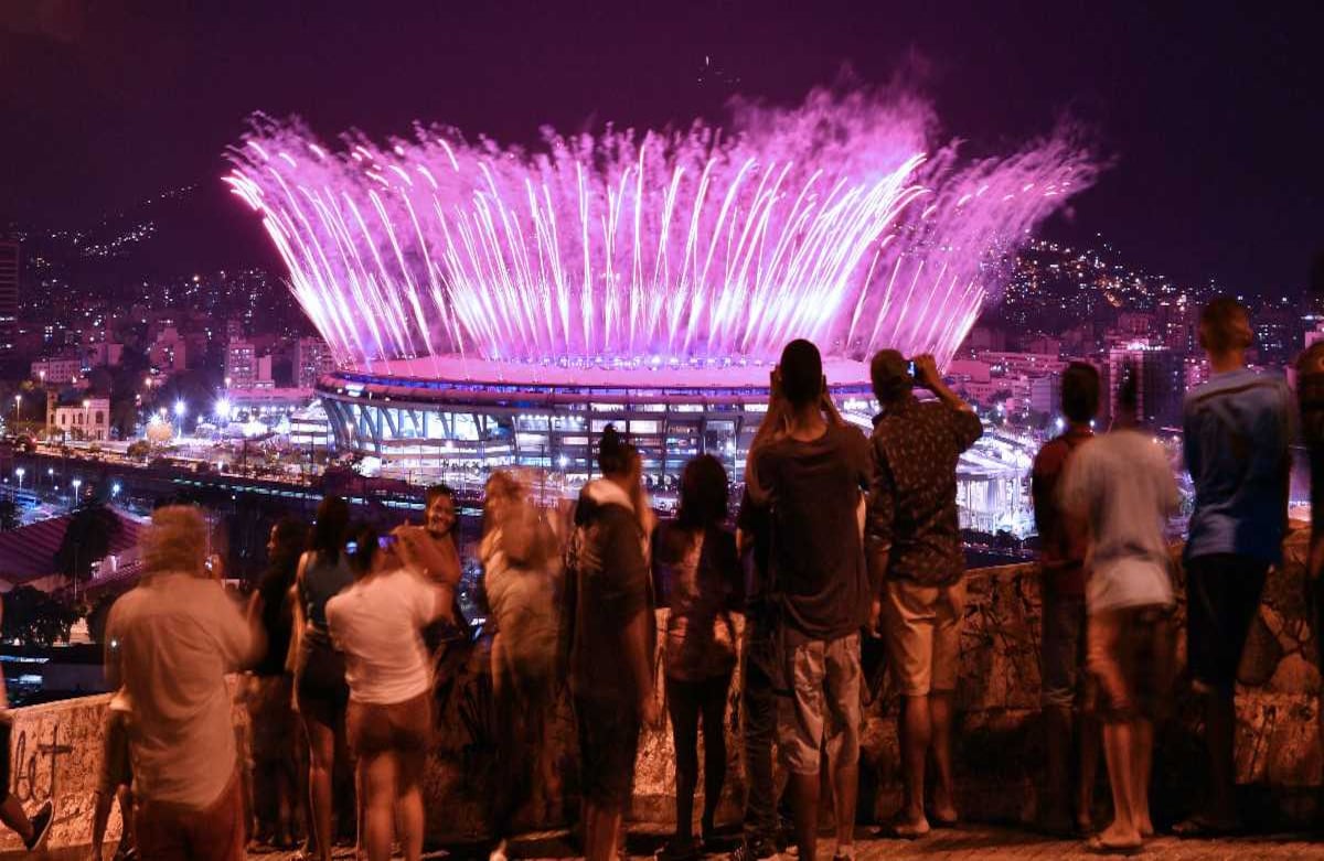 Las diferencias de una exhibición de alegría frente a los barrios más deprimidos de Río de Janeiro. Carl DE SOUZA / AFP 