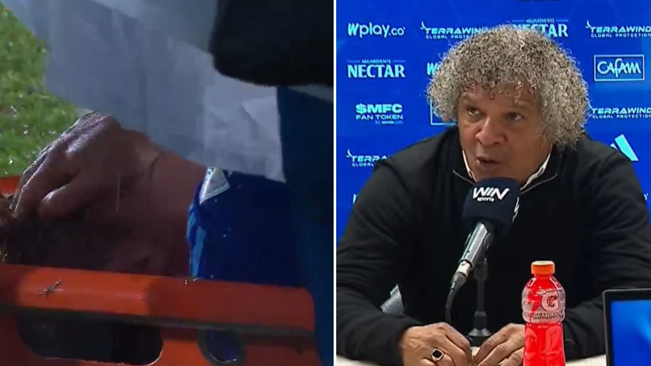 Alberto Gamero habló sobre la lesión de Andrés Llinás en Millonarios vs. Deportivo Cali