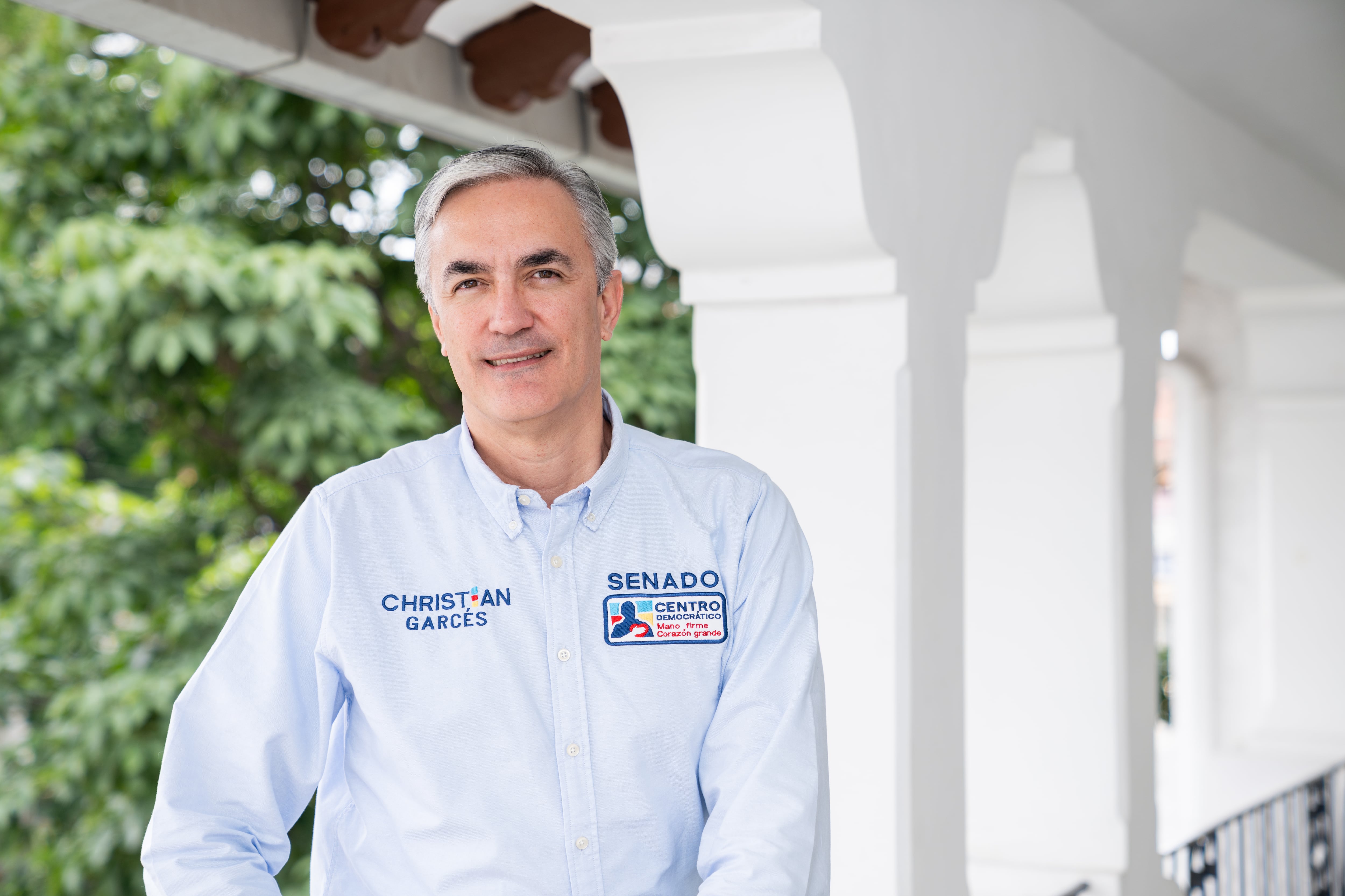 Christian Garcés, candidato al Senado por el Centro Democrático.