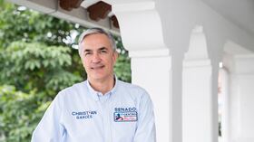 Christian Garcés, candidato al Senado por el Centro Democrático.