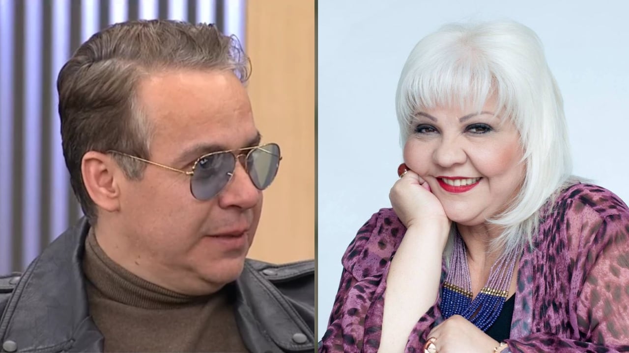 El humorista no aguantó las lágrimas a la hora de recordar a su esposa.