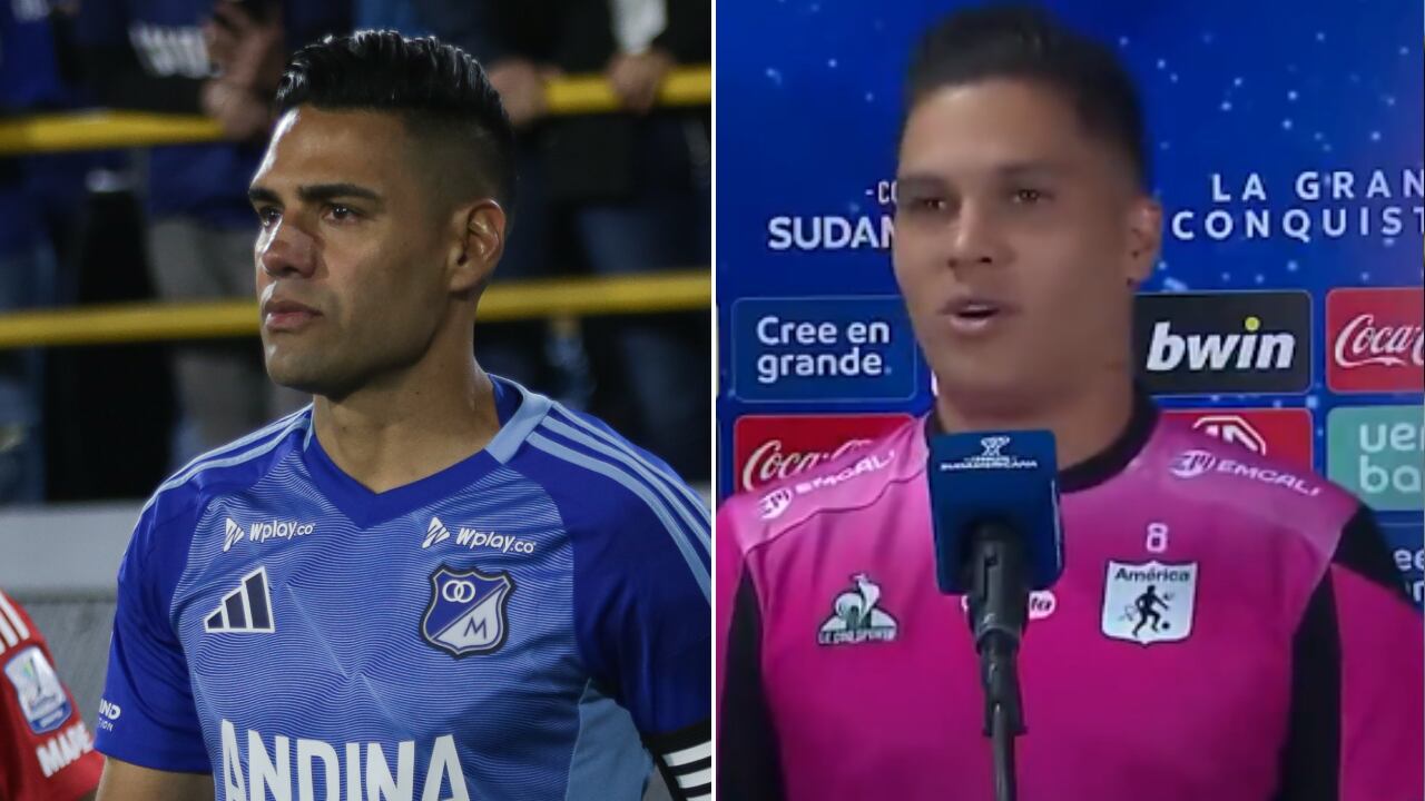 Juan Fernando Quintero habló de la suplencia de Falcao García en Millonarios