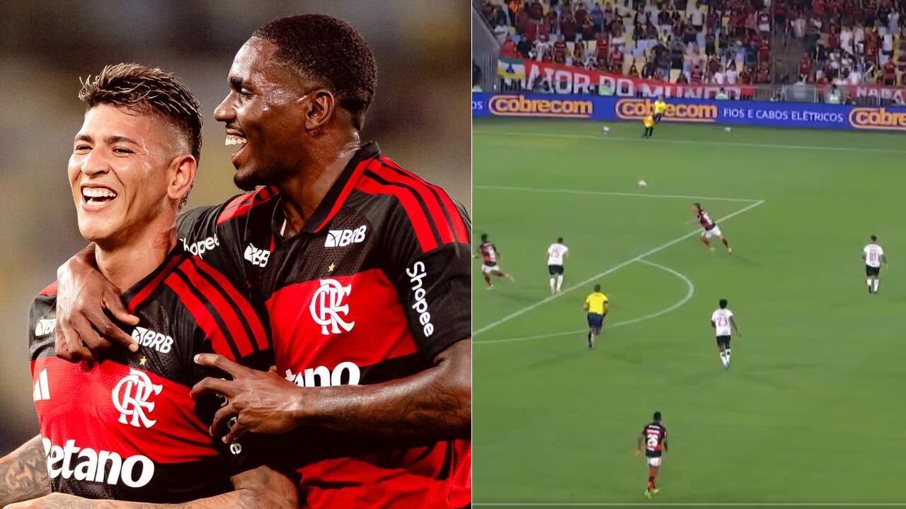 Jorge Carrascal tiene alucinando a los hinchas de Flamengo en Brasil.