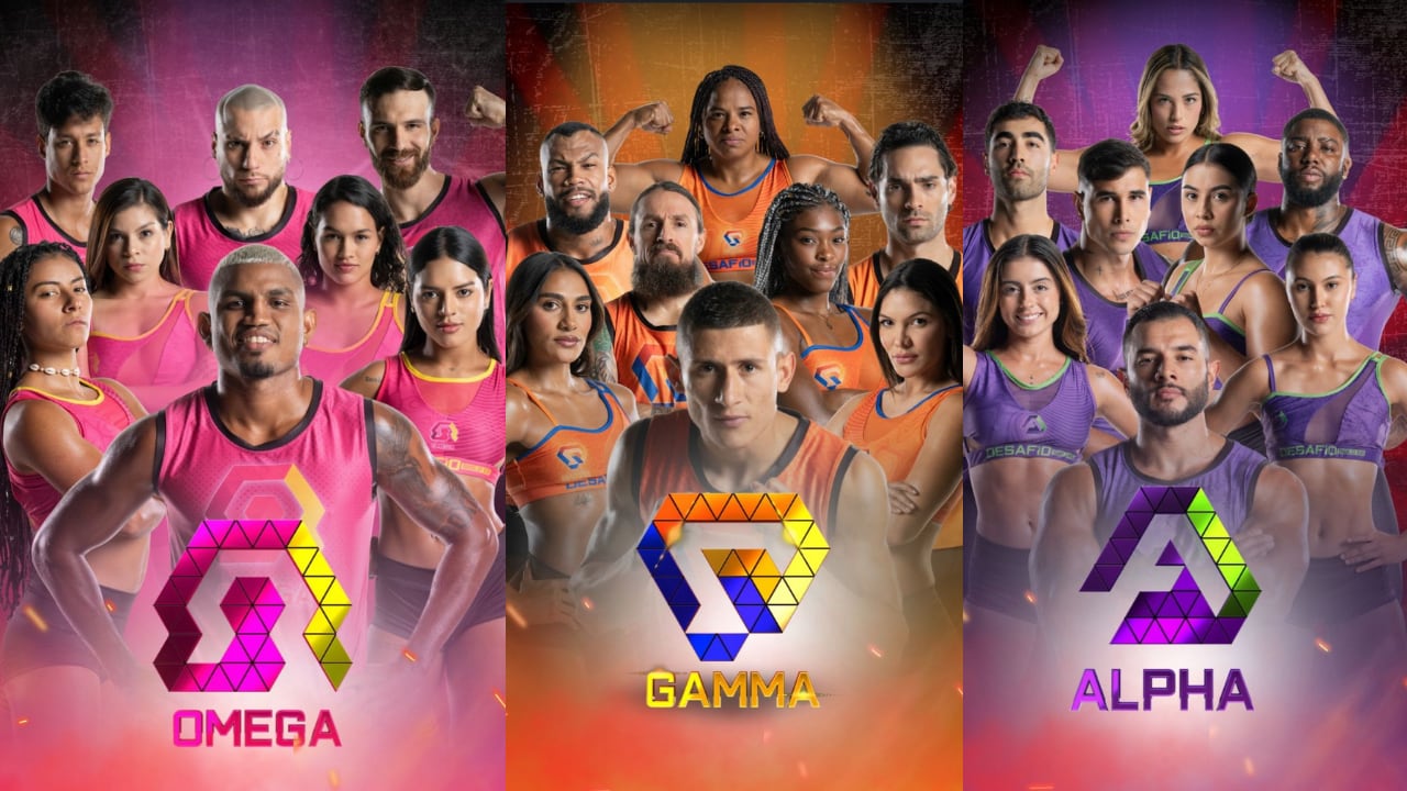 Equipos: Omega - Gamma - Alpha.