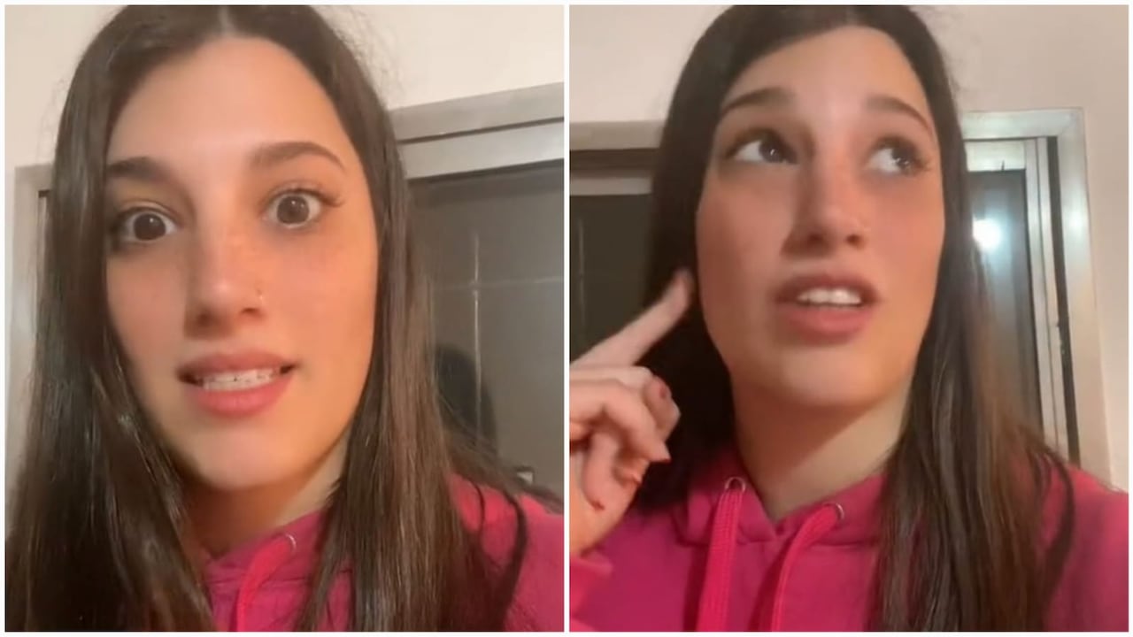 La argentina terminó 'encariñándose' con lo que la estaba 'acechando'.