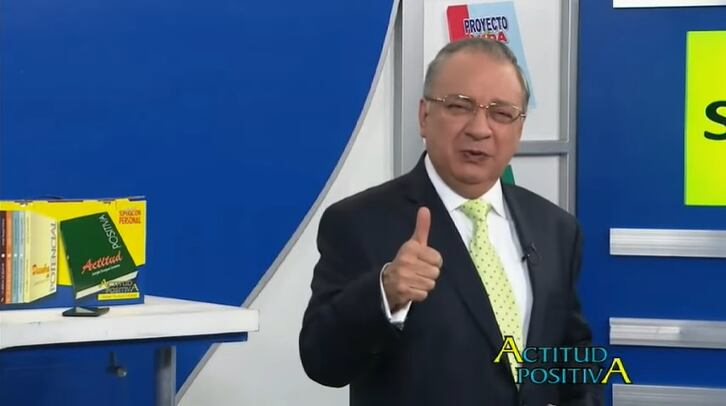 Jorge Duque Linares en su programa 'Actitud positiva'