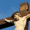 Crucifixión de Jesucristo en el Monte de los Olivos.