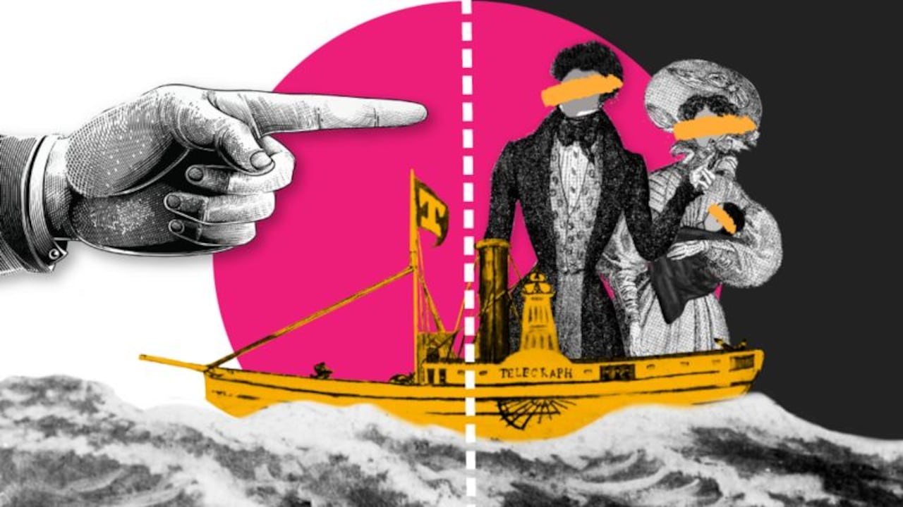 En 1832, la familia Mundrucu se negó a que se le prohibiera el acceso a un área exclusiva para personas blancas en el barco de vapor Telegraph.